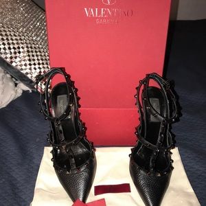 Valentino Garavani Ankle Strap Rockstud